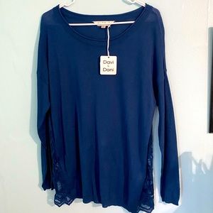 Teal OVERSIZED sweater!